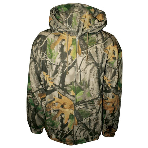 Full Zip Pullover Hooded Sweatshirt