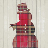 Plaid Christmas Iv Throw Pillow