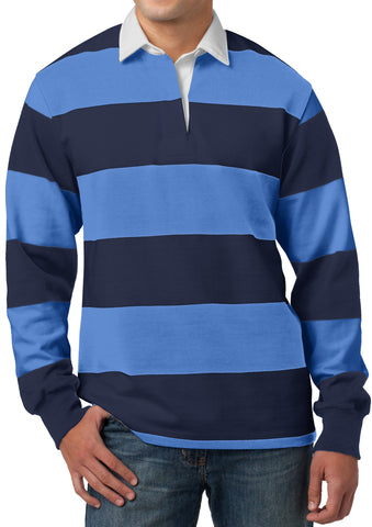Long Sleeve Rugby Polo Shirt