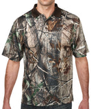 Mens Momentum Camo Polo