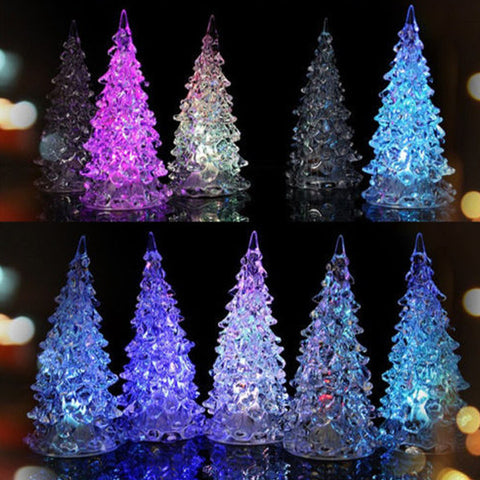 Led Crystal Christmas Tree