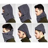 Fleece Beanies Neck Warmer Face Mask
