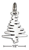 Squiggle Christmas Tree Charm