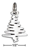 Squiggle Christmas Tree Charm