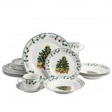 Dinnerware Set in Christmas Theme