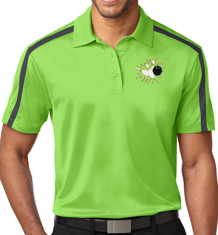 Bowling Pins Premium Polo Shirt