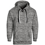 Electric Grey Lace Up Hood