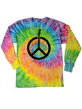 Guitar Peace Sign Long Sleeve Tie