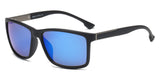Rectangular UV Protection Mirrored Sunglasses