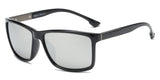 Rectangular UV Protection Mirrored Sunglasses