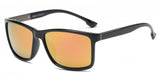 Rectangular UV Protection Mirrored Sunglasses