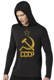 Soviet CCCP Moisture-Wicking Hoodie Tee