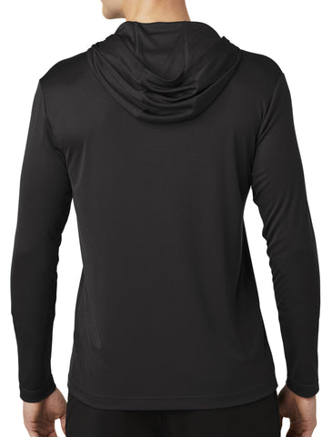 Men's Oval Logo Hoodie Tee Shirt