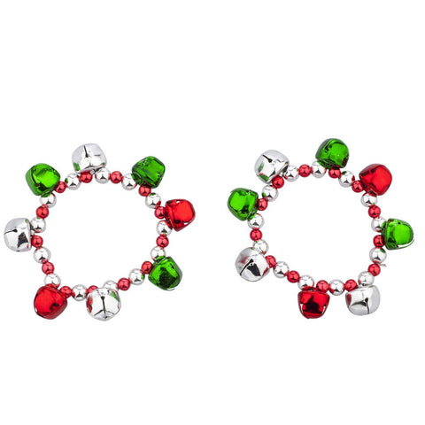 Christmas X-Mas Holiday Jingle Bells Bracelet