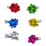 Christmas Xmas  Bow Salon Hair Clips