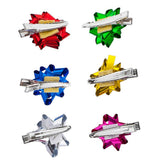 Christmas Xmas  Bow Salon Hair Clips