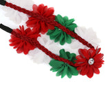 Xmas Holiday White Christmas Crown