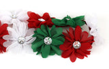 Xmas Holiday White Christmas Crown