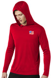 US Waving Flag Hoodie Tee shirt